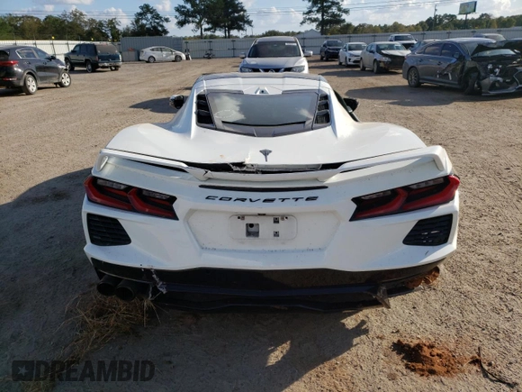 2020 Chevrolet Corvette 2LT with VIN 1G1Y72D47L5109191, listed as a Copart auction lot 77232024 with 48,644 mi miles and Salvage Title. Bid and sale history available at carsss.com. Image 6.