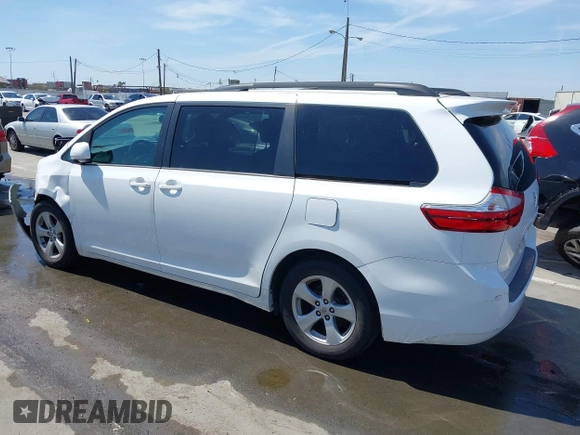2015 Toyota Sienna LE AAS с VIN 5TDKK3DC6FS574942, выставлен на аукционе IAAI как лот 42336507 с пробегом 58 323 миль миль и . История ставок и продаж доступна на DreamBid. Изображение 3.