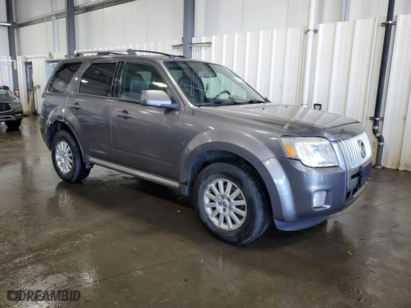 2010 Mercury Mariner Premier with VIN 4M2CN9H70AKJ24788, listed as a Copart auction lot 63035164 with 153,957 mi miles and Salvage Title. Bid and sale history available at carsss.com. Image 4.