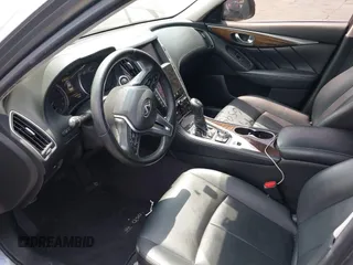 2019 Infiniti Q50 3.0t LUXE with VIN JN1EV7AP5KM519569, listed as a IAAI auction lot 42078137 with 134,486 mi miles. Bid and sale history available at carsss.com. Image 21.