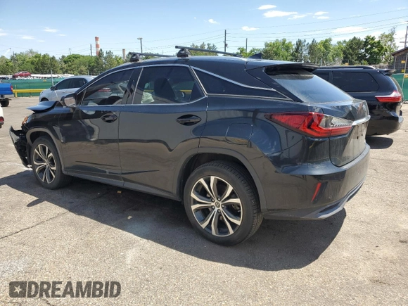 2019 Lexus RX 450h with VIN 2T2BGMCA3KC037404, listed as a Copart auction lot 61683875 with 76,316 mi miles and Salvage title. Bid and sale history available at DreamBid. Image 2.
