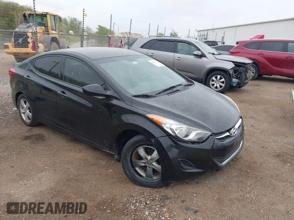 2013 Hyundai Elantra GLS z VIN 5NPDH4AE6DH372849, wystawiony jako IAAI lot #42161748 z przebiegiem 91 986 mil mil oraz . Historia ofert i sprzedaży dostępna na DreamBid. Obrazek 1.