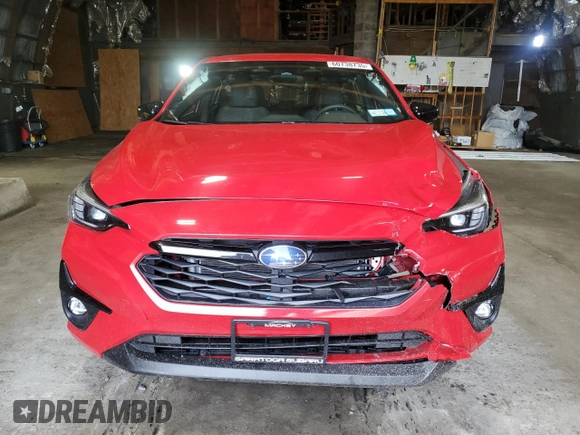 2024 Subaru Impreza RS с VIN JF1GUHHC5R8892816, выставлен на аукционе Copart как лот 60738735 с пробегом 4 926 миль миль и Списание • Salvage title. История ставок и продаж доступна на DreamBid. Изображение 5.