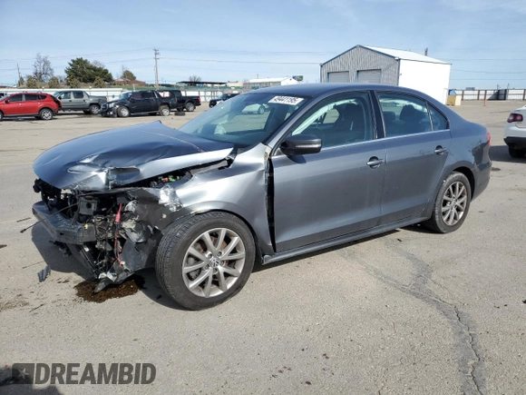 2013 Volkswagen Jetta Sedan SE with VIN 3VWDP7AJ7DM439967, listed as a Copart auction lot 49441195 with 113,352 mi miles and Salvage Title. Bid and sale history available at carsss.com. Image 1.