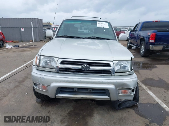 2000 Toyota 4Runner Limited with VIN JT3HN87R8Y0301624, listed as a IAAI auction lot 41786250 with 224,680 mi miles and . Bid and sale history available at DreamBid. Image 12.