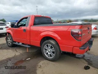 2014 Ford F-150 XL with VIN 1FTMF1CM7EKF34810, listed as a Copart auction lot 61783295 with 64,500 mi miles and Clean title. Bid and sale history available at DreamBid. Image 2.