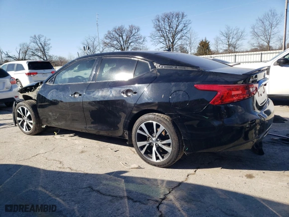 2017 Nissan Maxima SR with VIN 1N4AA6AP6HC379473, listed as a Copart auction lot 42408595 with 88,174 mi miles and Salvage Title. Bid and sale history available at carsss.com. Image 2.