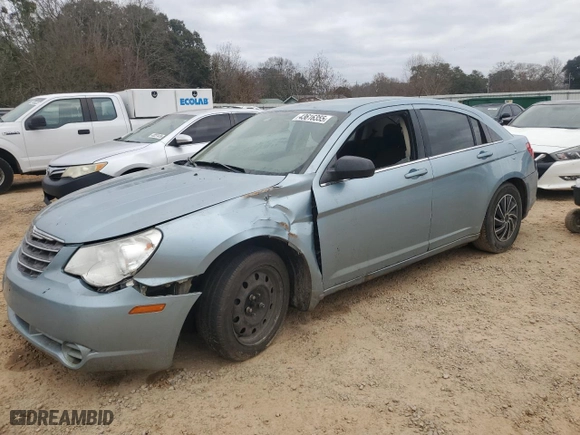 2009 Chrysler Sebring LX *Ltd Avail* with VIN 1C3LC46B59N514516, listed as a Copart auction lot 43616355 with 184,683 mi miles and Salvage Title. Bid and sale history available at carsss.com. Image 1.