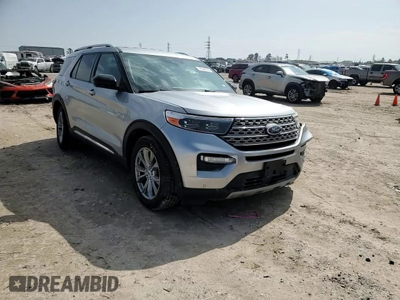 2022 Ford Explorer Limited with VIN 1FMSK7FH1NGA79598, listed as a Copart auction lot 45244325 with 56,275 mi miles and Salvage Title. Bid and sale history available at carsss.com. Image 12.