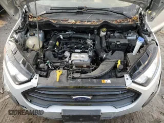 2021 Ford EcoSport S with VIN MAJ3S2FE3MC438625, listed as a Copart auction lot 85929604 with 49,158 mi miles and Salvage Title. Bid and sale history available at DreamBid. Image 12.