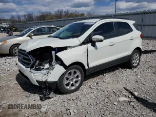 2019 Ford EcoSport SE z VIN MAJ3S2GE0KC298710, wystawiony jako Copart lot #50590975 z przebiegiem 29 259 mil mil oraz Szkody całkowita. Historia ofert i sprzedaży dostępna na DreamBid. Obrazek 1.