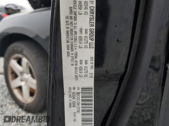 2010 Dodge Charger SXT with VIN 2B3CA3CV3AH197361, listed as a Copart auction lot 54831815 with 140,753 mi miles and Salvage Title. Bid and sale history available at DreamBid. Image 13.