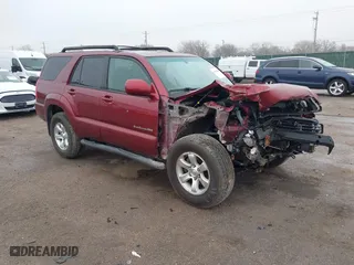 2006 Toyota 4Runner SR5 with VIN JTEBU14R368059254, listed as a IAAI auction lot 41506206 with 95,451 mi miles. Bid and sale history available at carsss.com. Image 1.