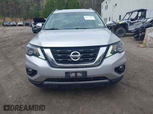 2019 Nissan Pathfinder S with VIN 5N1DR2MMXKC639984, listed as a IAAI auction lot 42173450 with 110,777 mi miles and . Bid and sale history available at DreamBid. Image 13.
