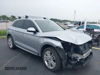 2019 Audi Q5 Premium Plus z VIN WA1BNAFY5K2084220, wystawiony jako IAAI lot #42391537 z przebiegiem 36 143 mil mil oraz . Historia ofert i sprzedaży dostępna na DreamBid. Obrazek 1.