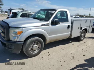 2012 Ford F-250 XL with VIN 1FDBF2A67CEC73025, listed as a Copart auction lot 75308984 with 107,018 mi miles and Salvage title. Bid and sale history available at DreamBid. Image 1.