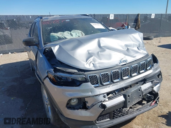 2023 Jeep Compass Latitude with VIN 3C4NJDBN9PT540799, listed as a IAAI auction lot 41857875 with Not Provided miles and . Bid and sale history available at DreamBid. Image 1.
