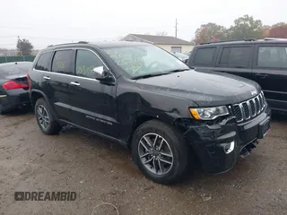 2019 Jeep Grand Cherokee Limited with VIN 1C4RJFBG6KC854476, listed as a IAAI auction lot 37947995 with 999,999 mi miles. Bid and sale history available at carsss.com. Image 1.