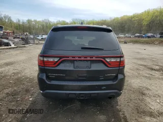 2015 Dodge Durango Limited with VIN 1C4RDJDG3FC715581, listed as a Copart auction lot 53527135 with 152,327 mi miles and Salvage Title. Bid and sale history available at carsss.com. Image 6.