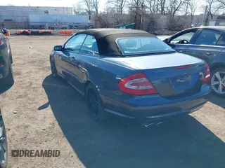 2005 Mercedes-Benz CLK-Class AMG with VIN WDBTK76G35T040484, listed as a IAAI auction lot 41741145 with 36,299 mi miles. Bid and sale history available at carsss.com. Image 3.