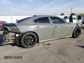 2019 Dodge Charger Scat Pack with VIN 2C3CDXGJ3KH568402, listed as a Copart auction lot 51078085 with 101,602 mi miles and Salvage Title. Bid and sale history available at DreamBid. Image 3.