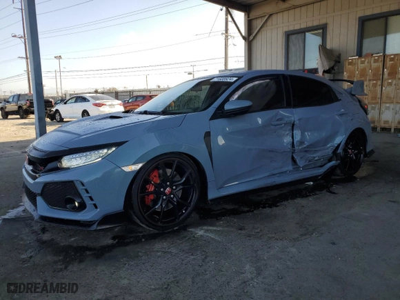 2019 Honda Civic Type R Touring with VIN SHHFK8G74KU202462, listed as a Copart auction lot 71608924 with 30,168 mi miles and Salvage Title. Bid and sale history available at carsss.com. Image 1.