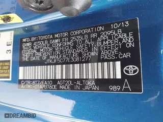 2014 Scion tC with VIN JTKJF5C77E3081277, listed as a IAAI auction lot 41932581 with 135,556 mi miles. Bid and sale history available at carsss.com. Image 9.