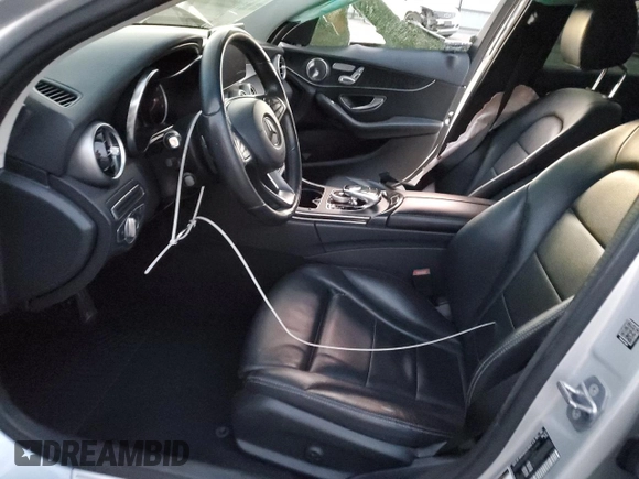 2017 Mercedes-Benz C 350e with VIN 55SWF4HB8HU225722, listed as a Copart auction lot 86431424 with 107,572 mi miles and Salvage Title. Bid and sale history available at DreamBid. Image 7.