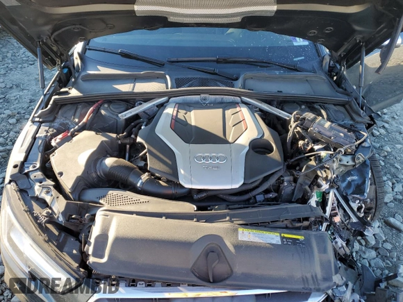 2018 Audi S4 Premium Plus with VIN WAUB4AF43JA003951, listed as a Copart auction lot 75572724 with 85,347 mi miles and Salvage Title. Bid and sale history available at carsss.com. Image 11.