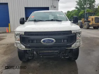 2021 Ford F-250 XL with VIN 1FTBF2A60MEC77777, listed as a Copart auction lot 59657405 with 123,103 mi miles and Salvage title. Bid and sale history available at DreamBid. Image 5.