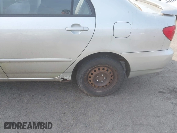 2003 Toyota Corolla CE with VIN JTDBR32E930004139, listed as a IAAI auction lot 42113619 with 209,120 mi miles and . Bid and sale history available at DreamBid. Image 13.
