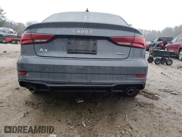2020 Audi A3 Sedan S line Premium Plus with VIN WAUJEGFF2LA097191, listed as a Copart auction lot 73111332 with 34,640 mi miles. Bid and sale history available at carsss.com. Image 6.