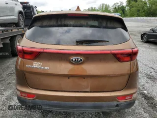 2018 Kia Sportage LX with VIN KNDPM3ACXJ7307438, listed as a Copart auction lot 54765215 with 182,957 mi miles and Clean Title. Bid and sale history available at DreamBid. Image 6.