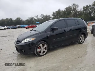 2007 Mazda 5 Touring with VIN JM1CR29LX70137212, listed as a Copart auction lot 46617585 with 179,657 mi miles and Salvage Title. Bid and sale history available at carsss.com. Image 1.