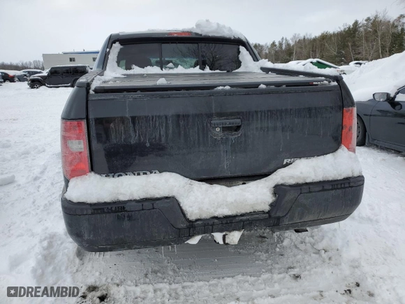 2010 Honda Ridgeline RTL with VIN 5FPYK1F56AB502012, listed as a Copart auction lot 44048065 with 261,601 mi miles and Clean Title. Bid and sale history available at carsss.com. Image 6.