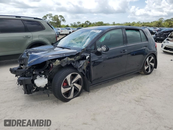 2019 Volkswagen GTI S z VIN 3VW6T7AU3KM002222, wystawiony jako Copart lot #53096375 z przebiegiem 95 179 mil mil oraz Nie do naprawy • Non repairable. Historia ofert i sprzedaży dostępna na DreamBid. Obrazek 1.