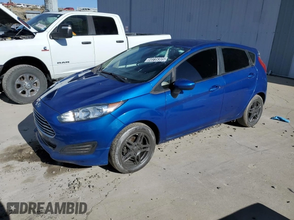 2019 Ford Fiesta SE with VIN 3FADP4EJ2KM113122, listed as a Copart auction lot 50239305 with 72,425 mi miles and Clean Title. Bid and sale history available at carsss.com. Image 1.