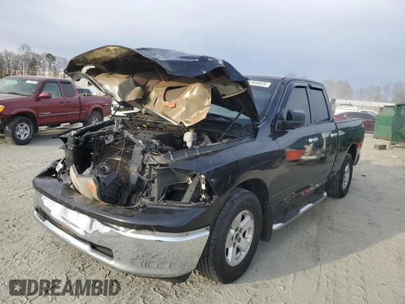 2010 Dodge 1500 SLT with VIN 1D7RB1GP7AS245450, listed as a Copart auction lot 48165825 with 210,987 mi miles and Salvage Title. Bid and sale history available at carsss.com. Image 1.