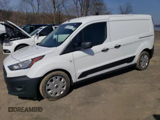 2023 Ford Transit Connect XL with VIN NM0LS7S28P1564317, listed as a Copart auction lot 49393975 with 25,599 mi miles and Non repairable. Bid and sale history available at DreamBid. Image 1.