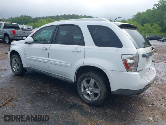 2007 Chevrolet Equinox LT with VIN 2CNDL63F676093938, listed as a IAAI auction lot 42068468 with 132,394 mi miles. Bid and sale history available at carsss.com. Image 3.