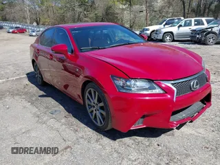 2014 Lexus GS 350 with VIN JTHBE1BL4E5037536, listed as a IAAI auction lot 41746318 with 125,112 mi miles. Bid and sale history available at carsss.com. Image 1.