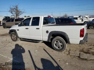 2007 Dodge 2500 SLT with VIN 3D7KR28C17G724512, listed as a Copart auction lot 85878264 with Not provided miles and Non repairable. Bid and sale history available at DreamBid. Image 2.