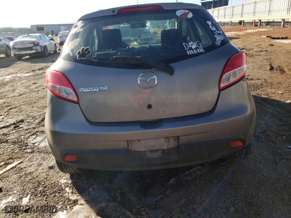 2013 Mazda Mazda2 Sport with VIN JM1DE1KZ7D0170754, listed as a Copart auction lot 88623875 with 136,328 mi miles and Salvage Title. Bid and sale history available at carsss.com. Image 6.