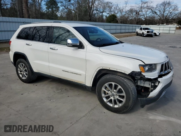 2014 Jeep Grand Cherokee Limited with VIN 1C4RJEBG4EC133930, listed as a Copart auction lot 46595135 with 146,452 mi miles and Salvage Title. Bid and sale history available at DreamBid. Image 4.