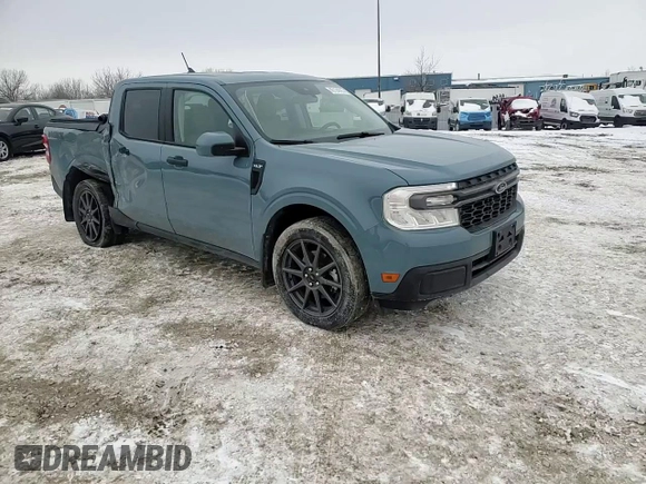 2022 Ford Maverick XL with VIN 3FTTW8E33NRA04161, listed as a Copart auction lot 45124075 with Not Provided miles and Salvage Title. Bid and sale history available at DreamBid. Image 10.