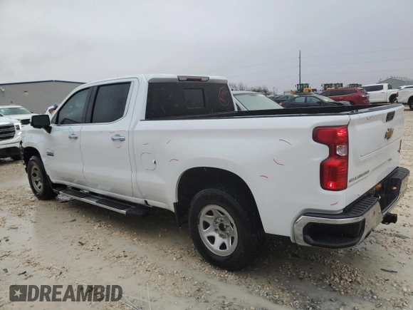 2021 Chevrolet Silverado 1500 LTZ with VIN 3GCUYGED3MG438768, listed as a Copart auction lot 41917335 with 52,634 mi miles and Salvage Title. Bid and sale history available at DreamBid. Image 2.