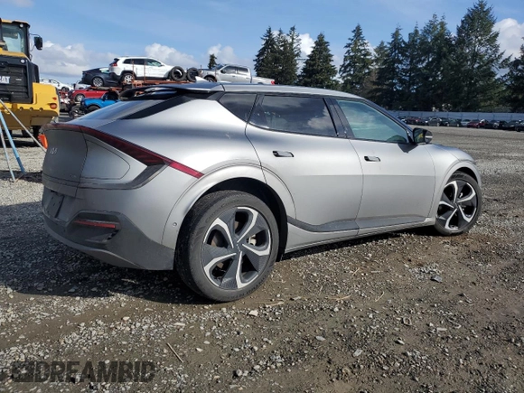 2022 Kia EV6 GT-Line with VIN KNDC4DLC1N5062161, listed as a Copart auction lot 47747885 with 40,804 mi miles and Salvage Title. Bid and sale history available at carsss.com. Image 3.