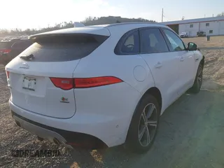 2019 Jaguar F-Pace S with VIN SADCM2FV2KA398507, listed as a IAAI auction lot 41409436 with 93,687 mi miles and . Bid and sale history available at DreamBid. Image 4.