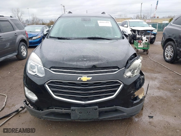 2016 Chevrolet Equinox LTZ with VIN 2GNALDEK6G6299466, listed as a IAAI auction lot 41815496 with 156,030 mi miles. Bid and sale history available at carsss.com. Image 13.
