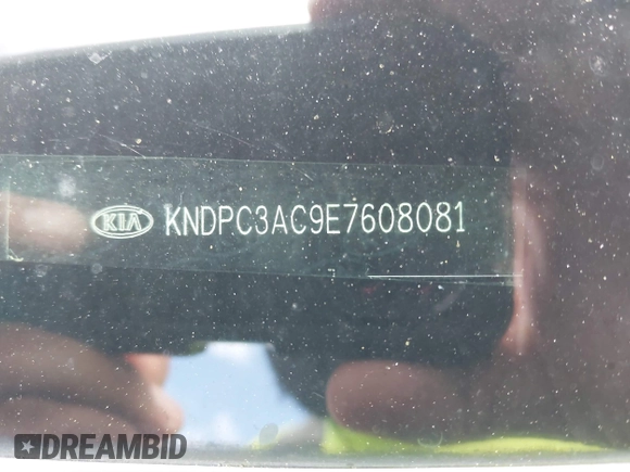 2014 Kia Sportage EX with VIN KNDPC3AC9E7608081, listed as a IAAI auction lot 42758471 with 255,381 mi miles and . Bid and sale history available at DreamBid. Image 9.